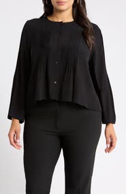 Nordstrom Pintuck Top