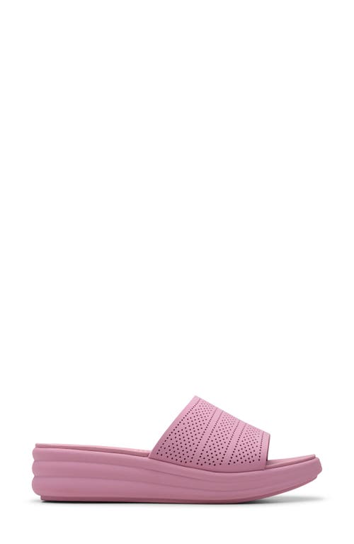 Shop Clarks ® Drift Twist Wedge Slide Sandal