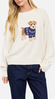 Blu Pepper Dog Pullover Sweater