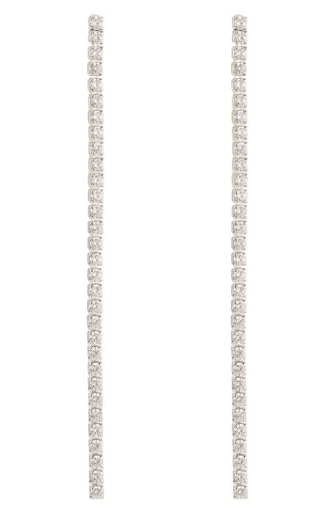 Tennis Drop Earrings