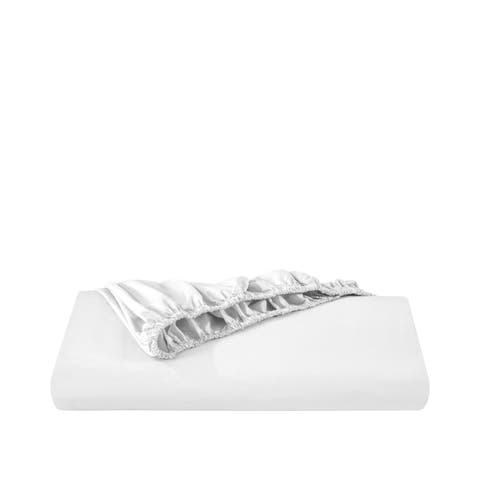 100% Organic Cotton Percale Cooling Fitted Sheet