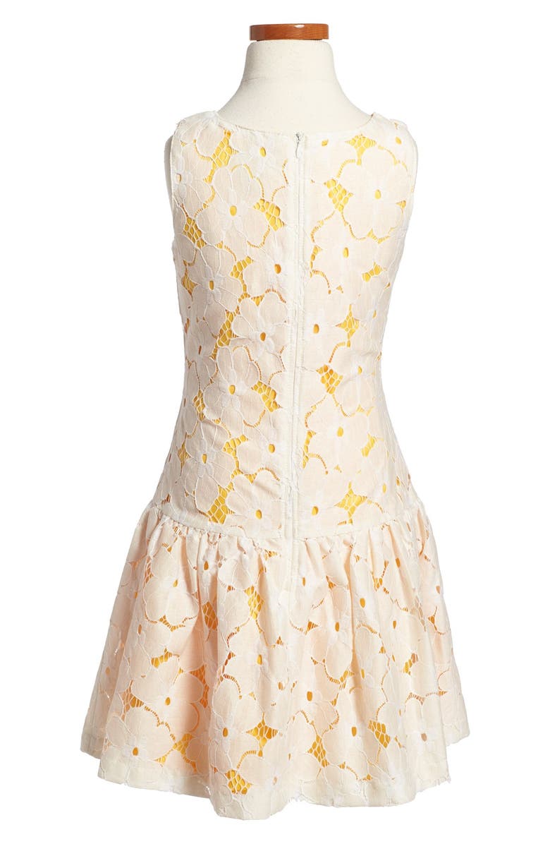 Laundry by Shelli Segal Sleeveless Lace Dress, Alternate, color, 