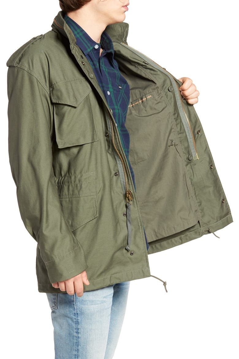 M-65 Field Jacket, Alternate, color, OLIVE