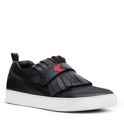 Serena Sneakers, Alternate, color, BLACK