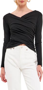 Endless Rose Shirred Crop Top