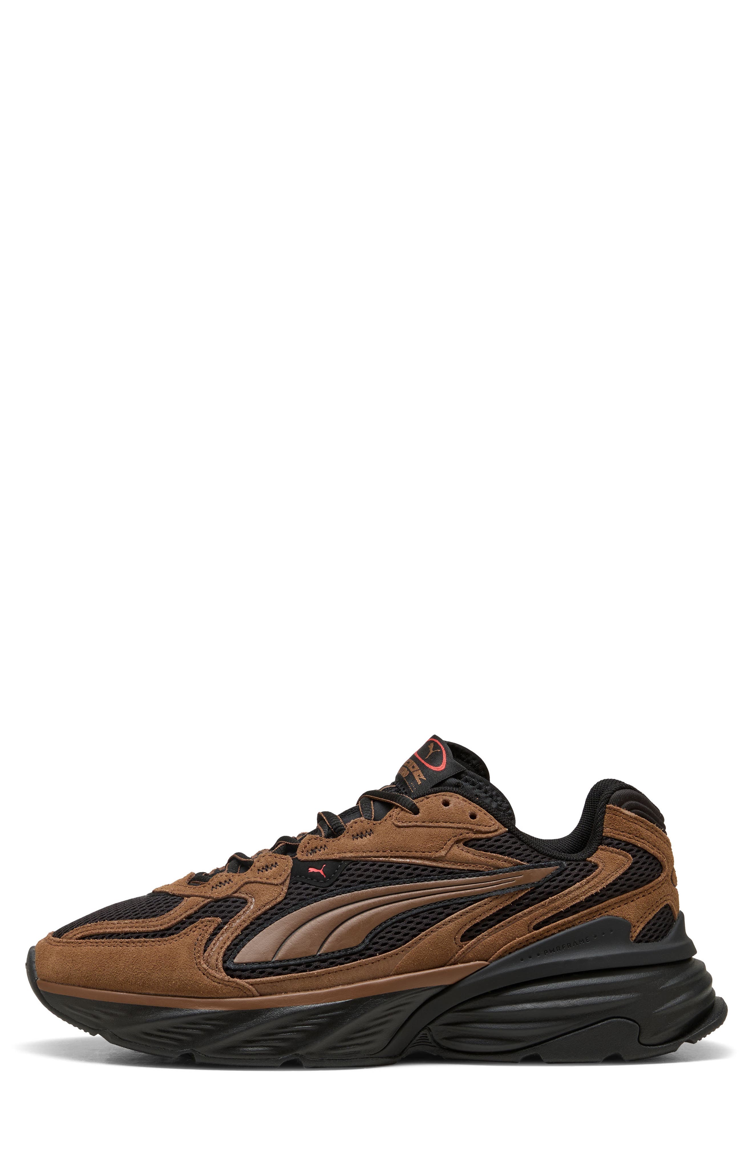 Fade Nitro LS Sneaker, Alternate, color, HAUTE COFFEE/ PUMA BLACK