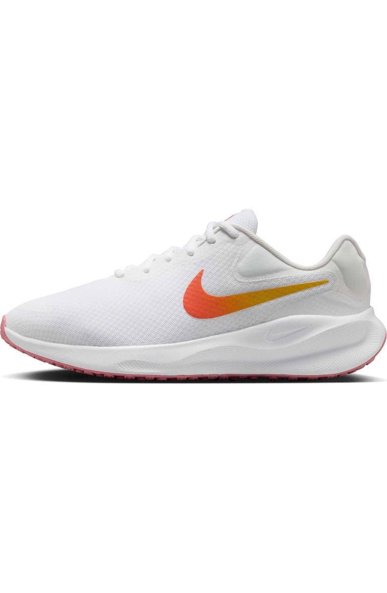 Nike Revolution 7 Running Shoe, Alternate, color, White/ Gold/ Magic Ember