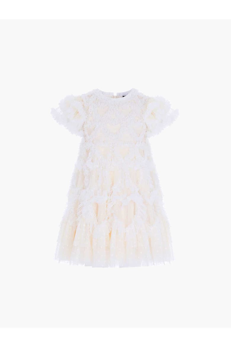 Amorette Kids Dress, Alternate, color, Cream