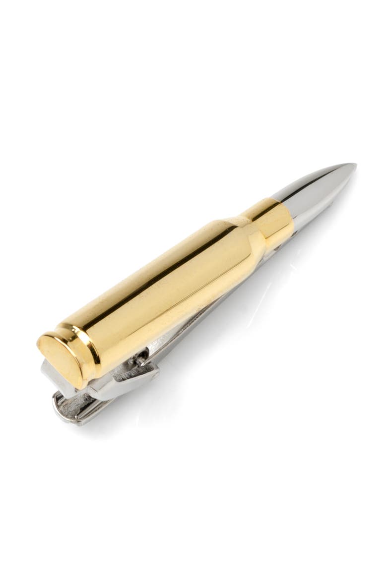 ALTR/EGO .50-Caliber Bullet Tie Clip, Main, color, SILVER