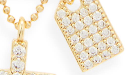 Chelsea28 Set Of 2 Pendant & Charm Necklaces In Gold