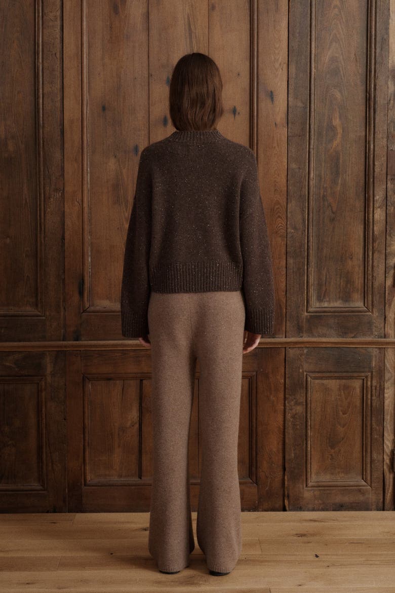Bettina Cashmere Sweater, Alternate, color, Oak