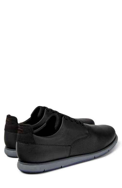 Camper Smith Plain Toe Derby In Black
