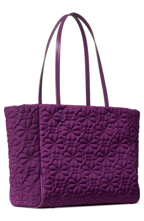 Kate Spade New York Medium Tilly Quilted Tote In Purple