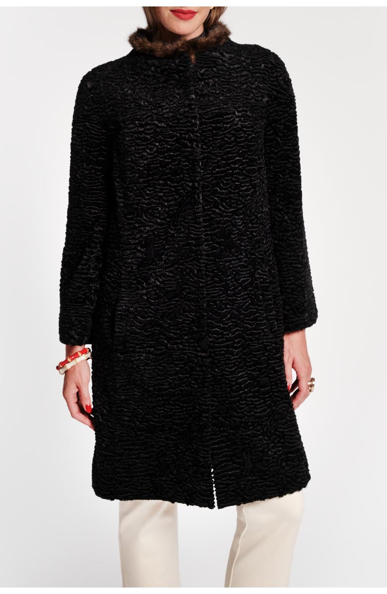 Frances Valentine Dame Coat, Main, color, Black