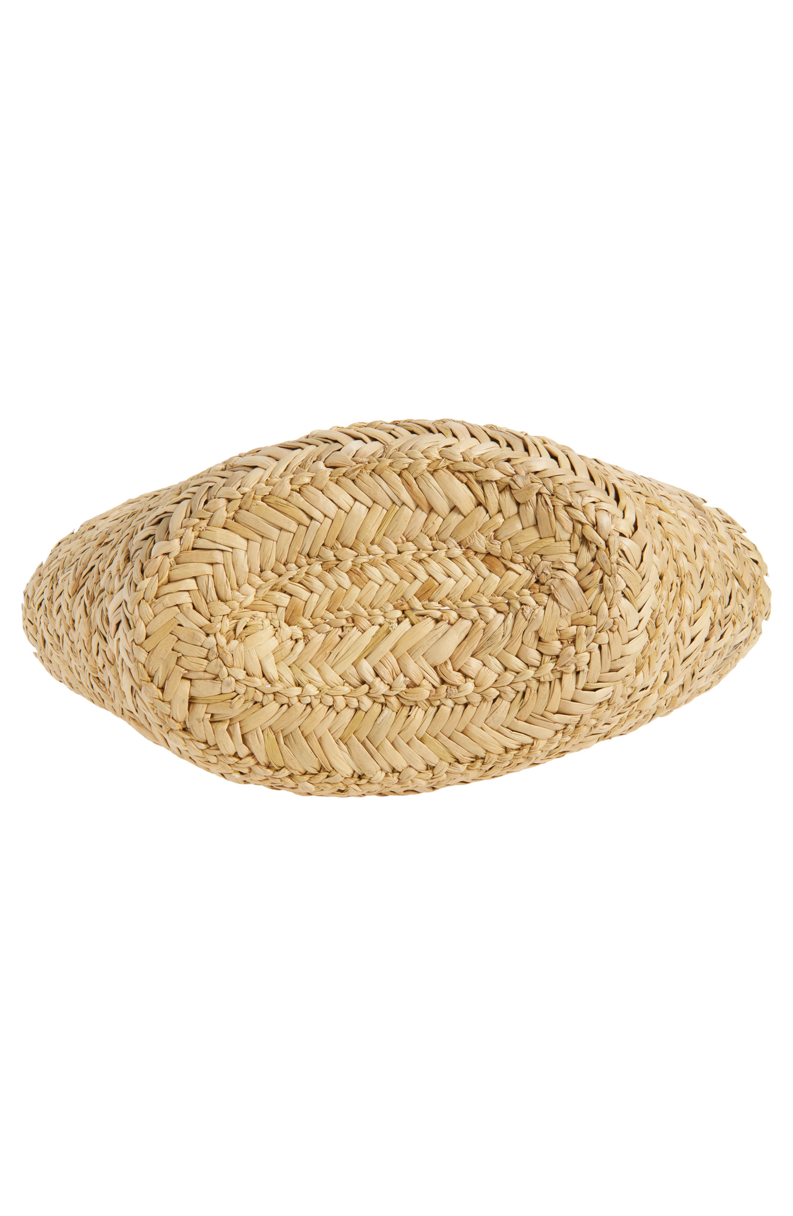 Anya Hindmarch Small Eyes Seagrass Basket Tote, Alternate, color, Natural