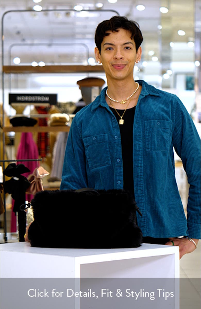 Faux Fur Clutch, sales video thumbnail