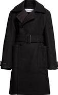 Lemaire Shaped Felted Wool & Alpaca Coat