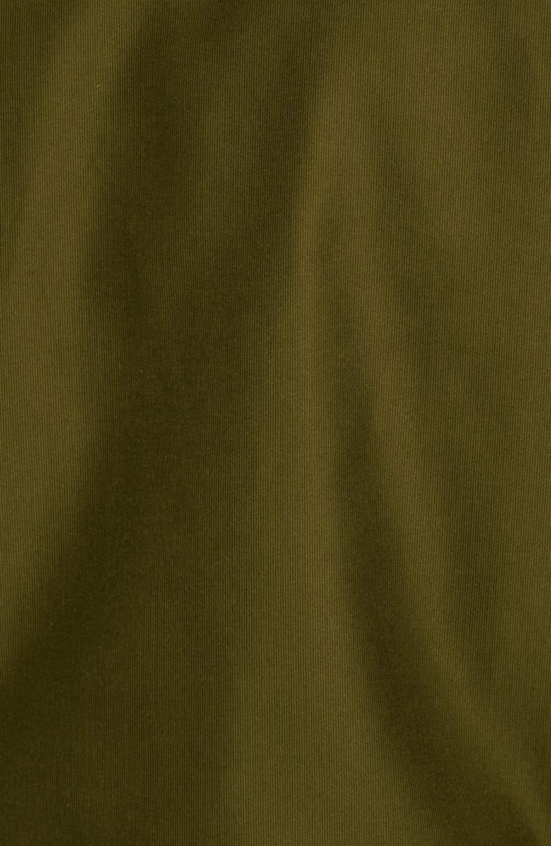 Schott NYC Faux Fur Collar Water-Repellent Corduroy Down Jacket, Alternate, color, 