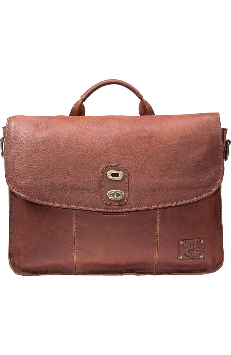 Will Leather Goods 'Kent' Messenger Bag, Main, color,