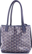 Pre-Owned Goyard Anjou Reversible Tote Coated Canvas Mini