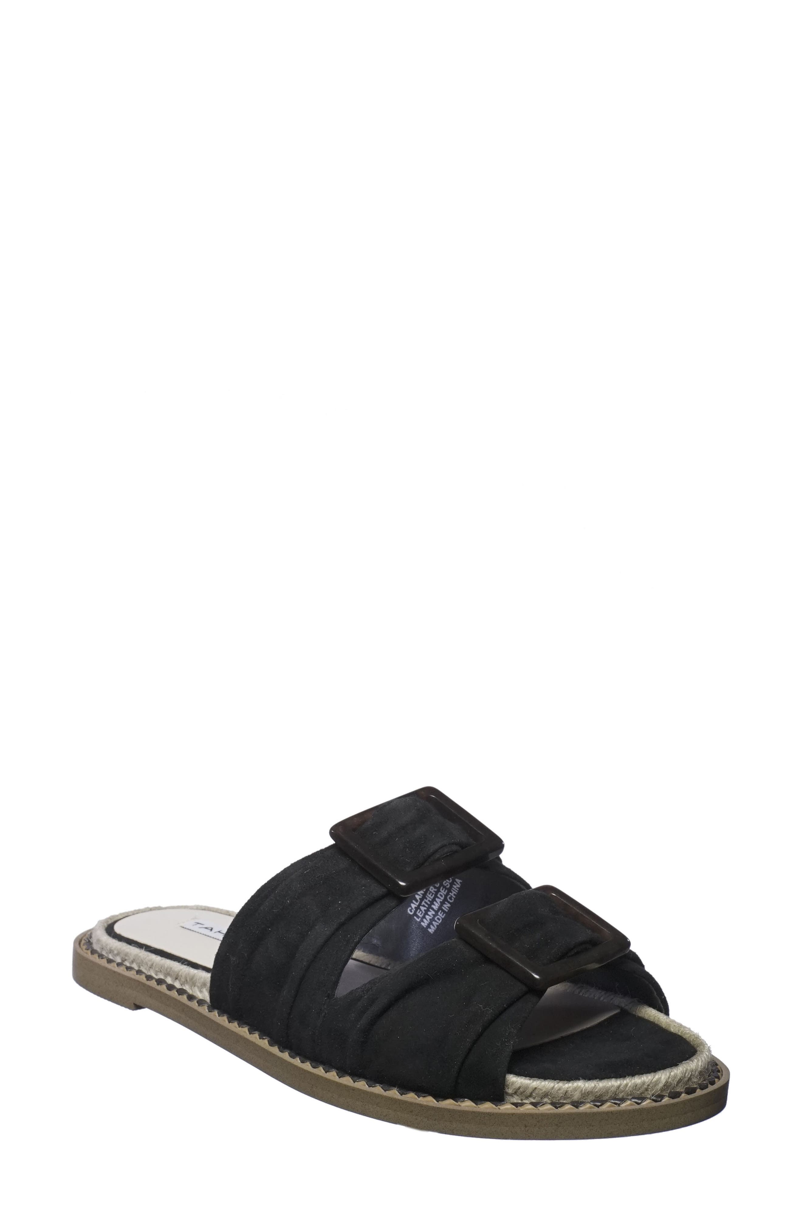 T Tahari Tahari Calandra Slide Sandal, Main, color, 