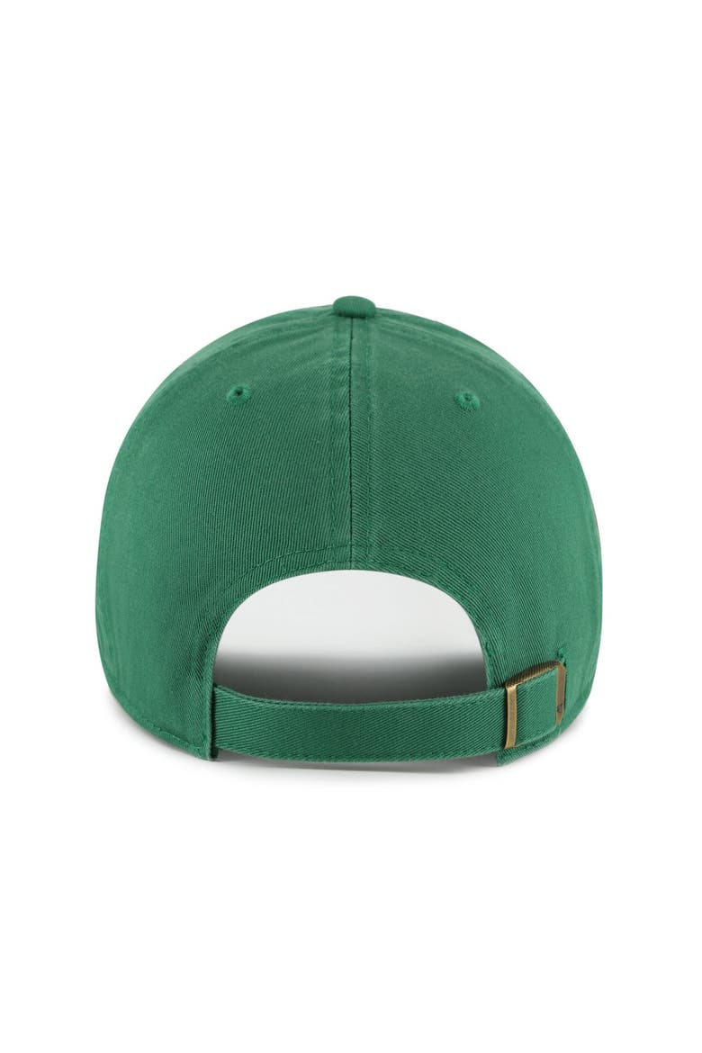 Men's '47 Kelly Green Philadelphia Eagles Throwback Graphic Clean Up Adjustable Hat, Alternate, color, Kelly Green