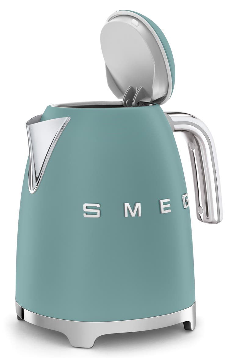 '50s Retro Style Electric Kettle, Alternate, color, MATTE JADE
