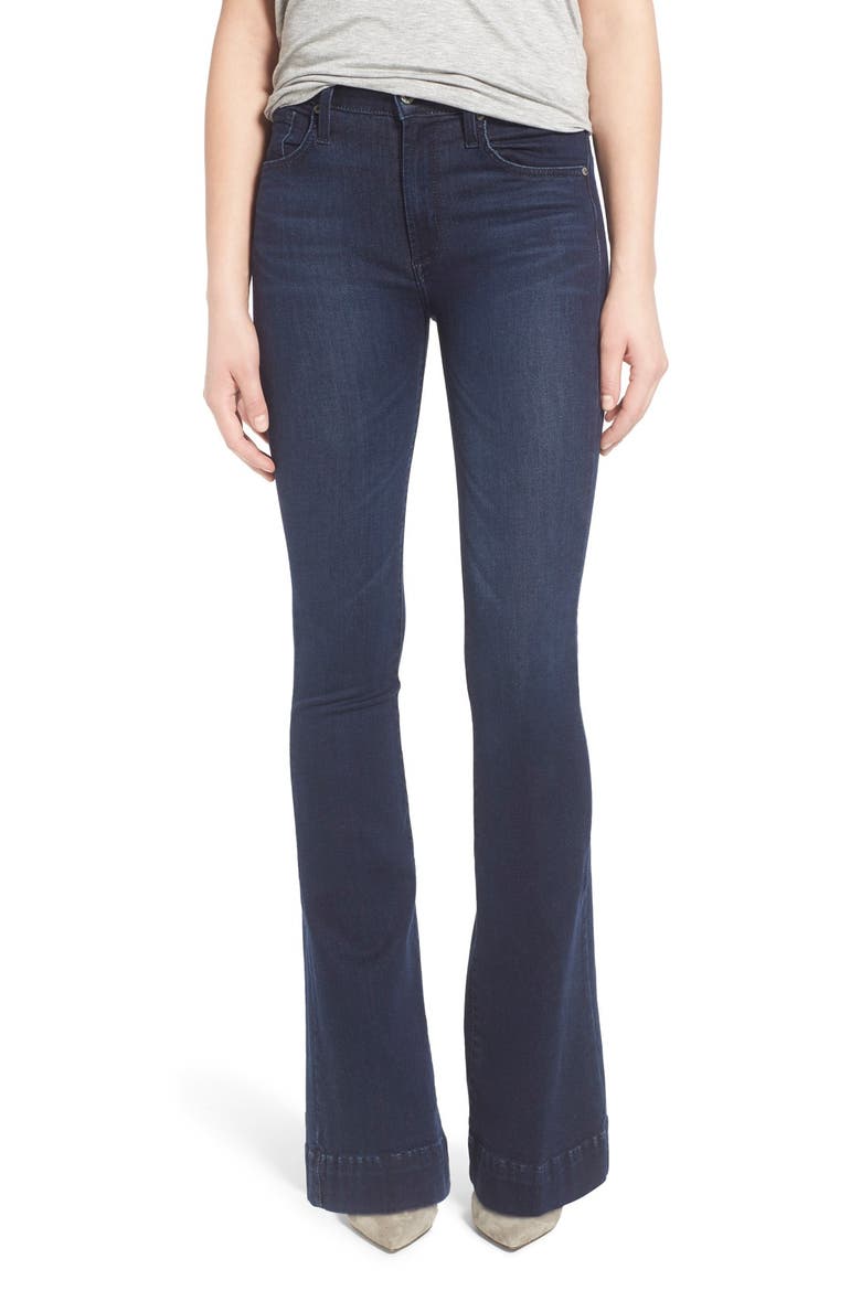 High Rise Flare Jeans, Main, color, PIRO