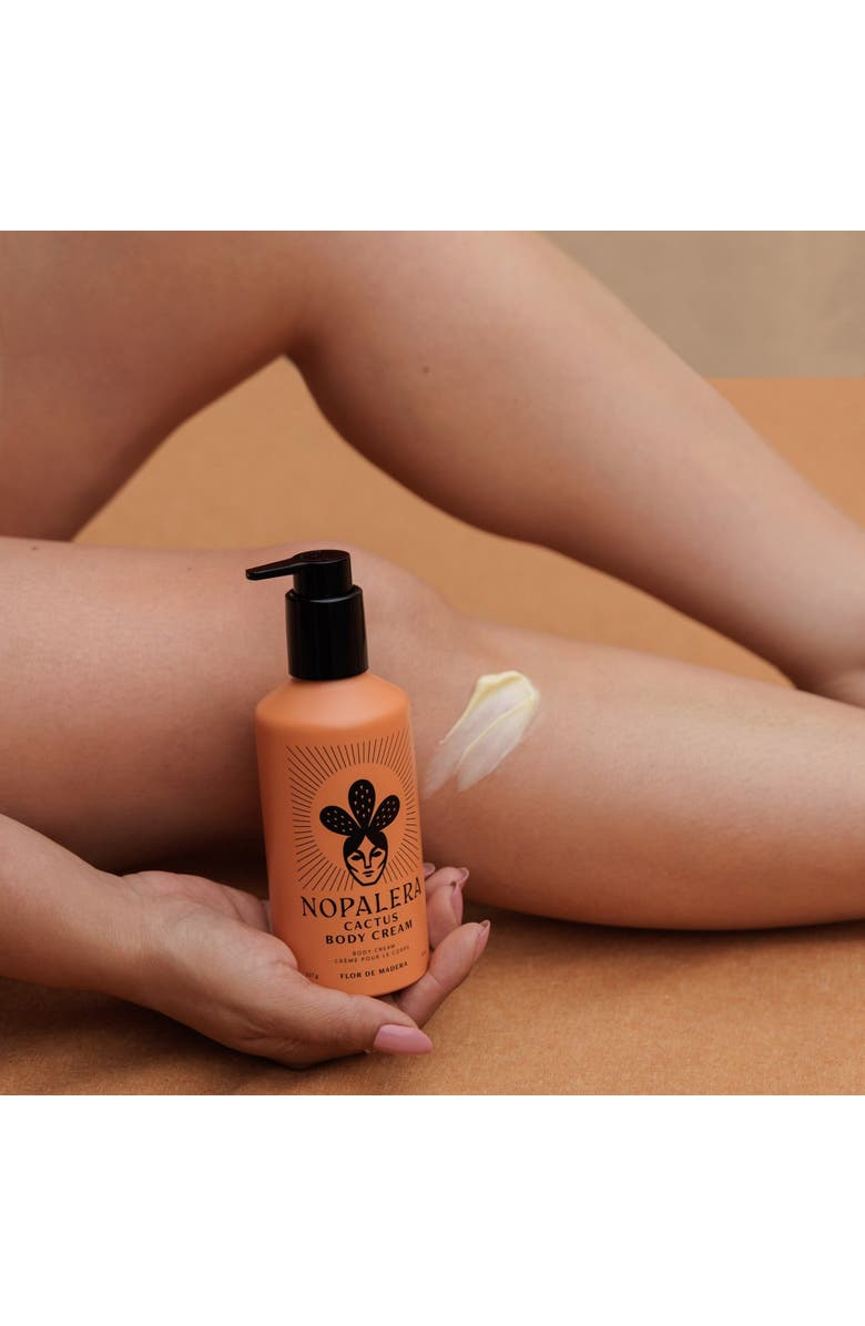 Nopalera Cactus Body Cream, Flor de Madera, Alternate, color, Orange