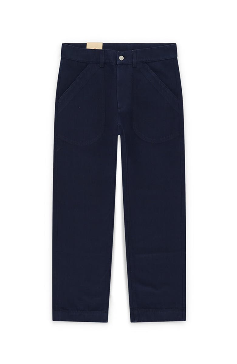 Fortela Vietnam Inspired Twill Trousers, Main, color, Blue