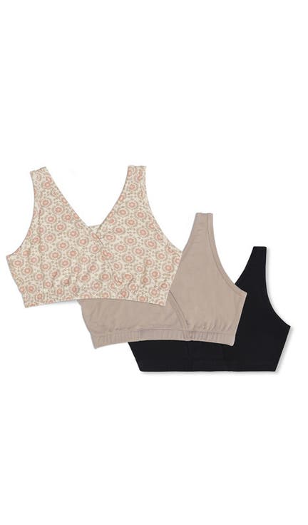 Paisley During & After 3-Piece Maternity/Nursing Sleep Bras