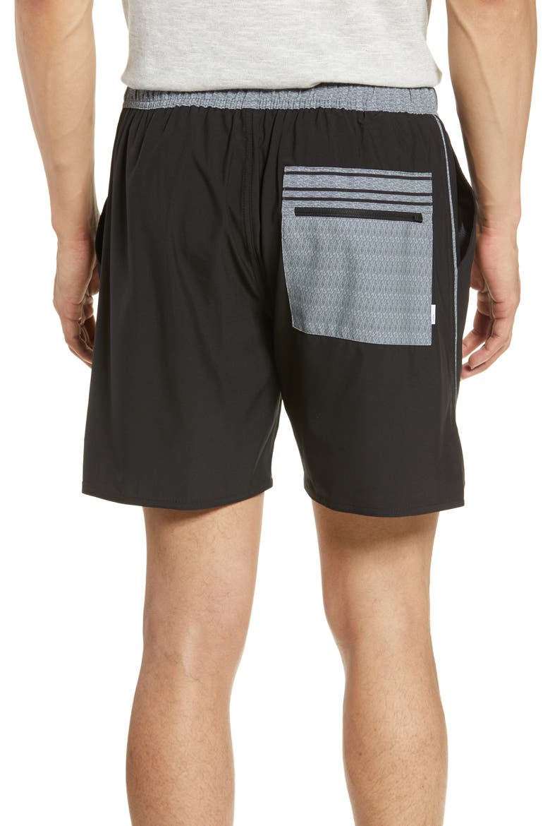 Trail Shorts, Alternate, color, BLACK