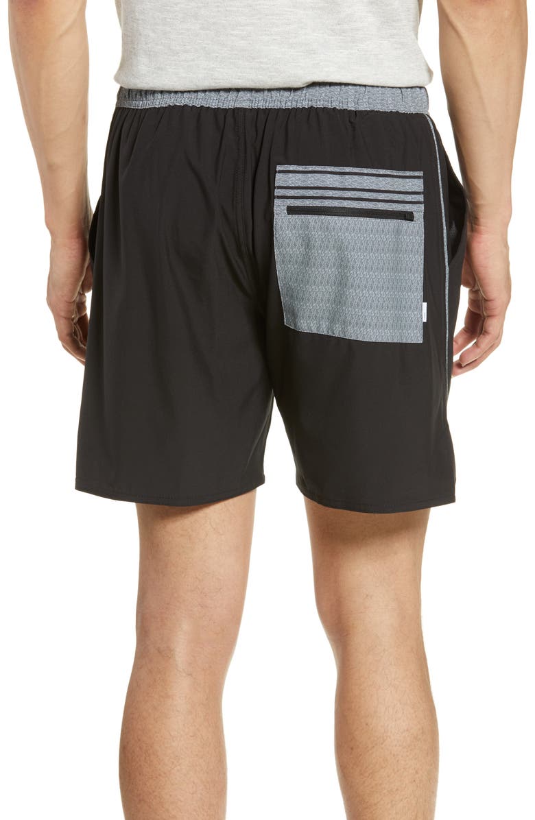 Vuori Trail Shorts, Alternate, color, Black