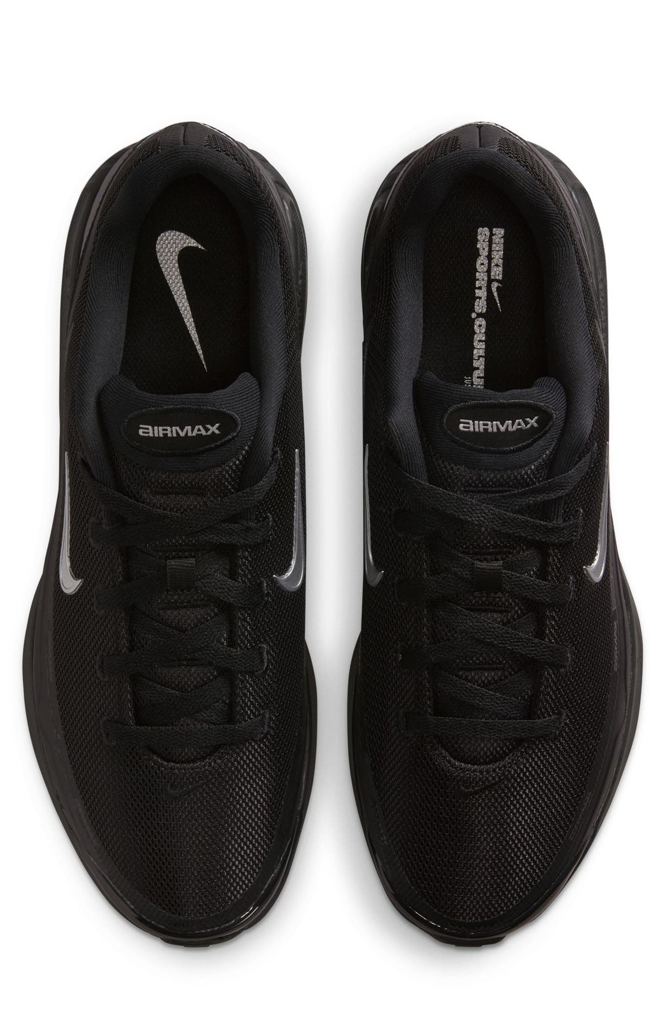 Nike Air Max BIA Sneaker, Alternate, color, Black/ Metallic Silver