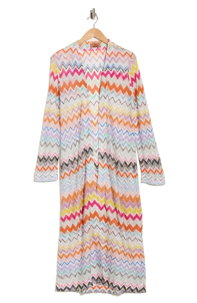 M Missoni Lungo Longline Cardigan, Alternate, color,