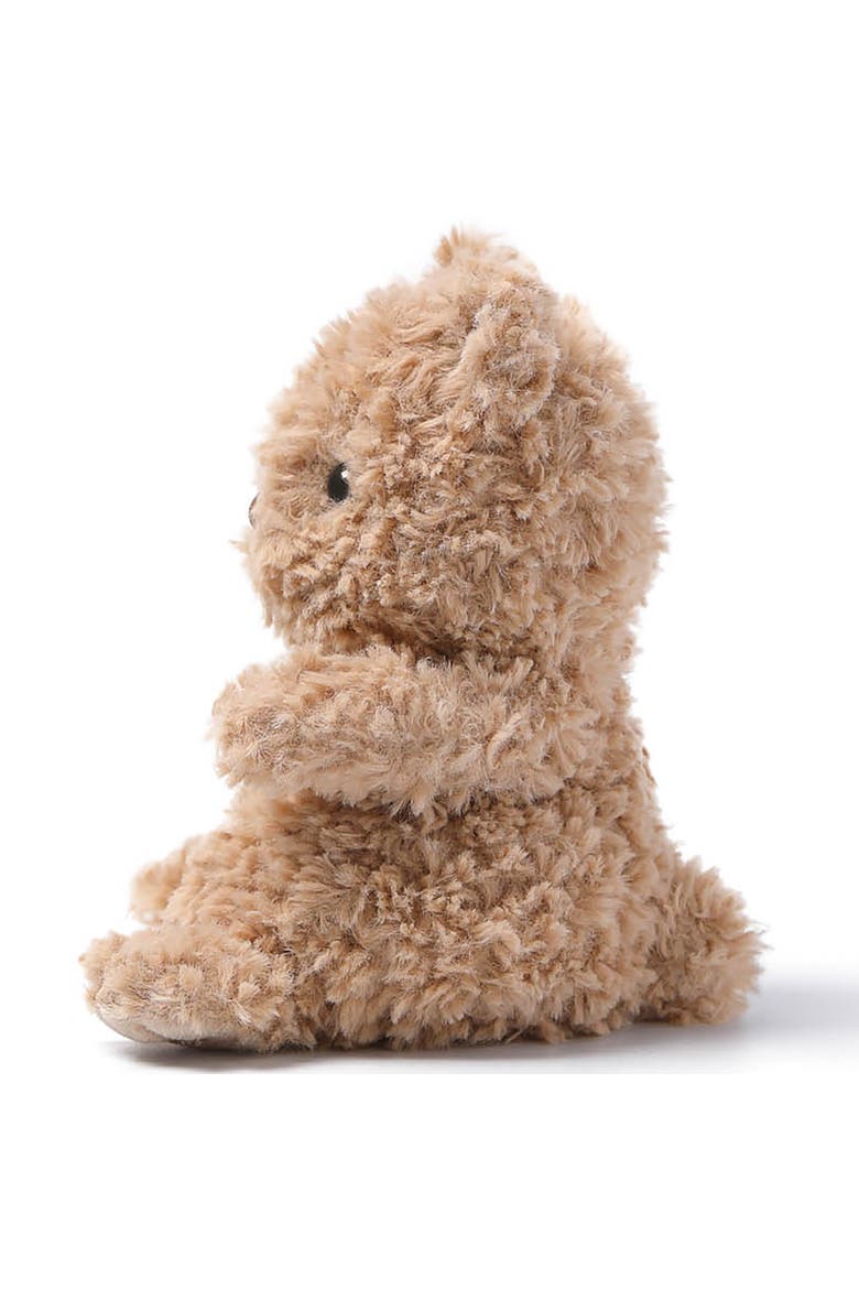 6 Inch Bear Weighted Stuffed Animal, Alternate, color, Multicolored