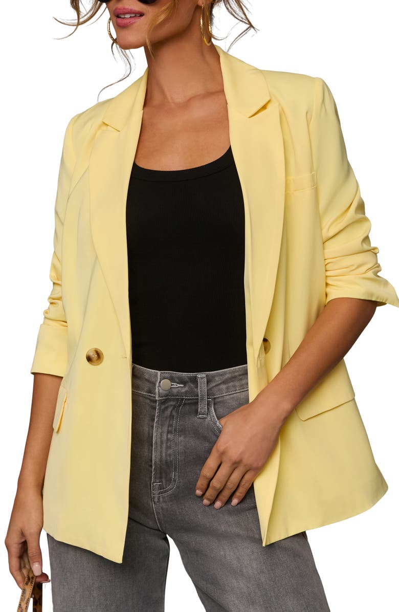 VICI Collection Glow Better Double Breasted Blazer, Main, color, 