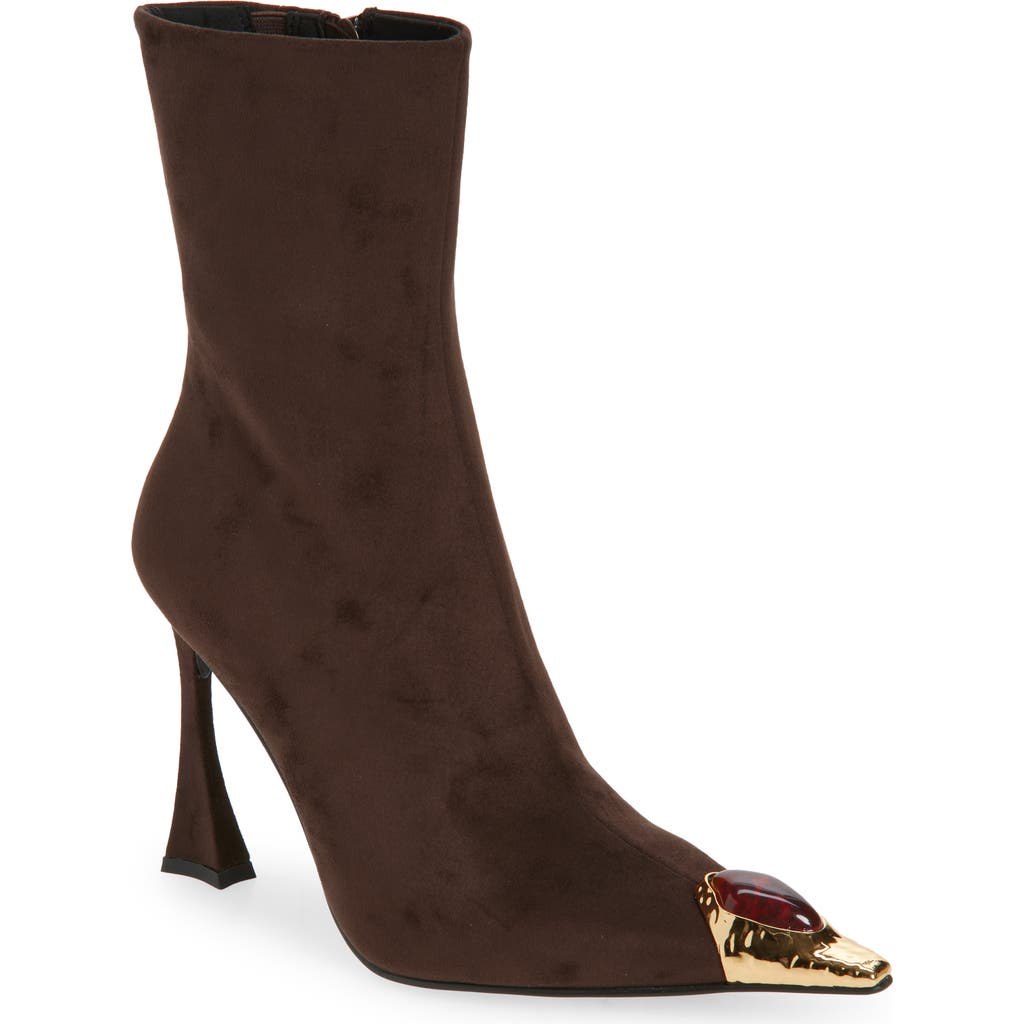 Jeffrey Campbell The Stone Boot In Brown