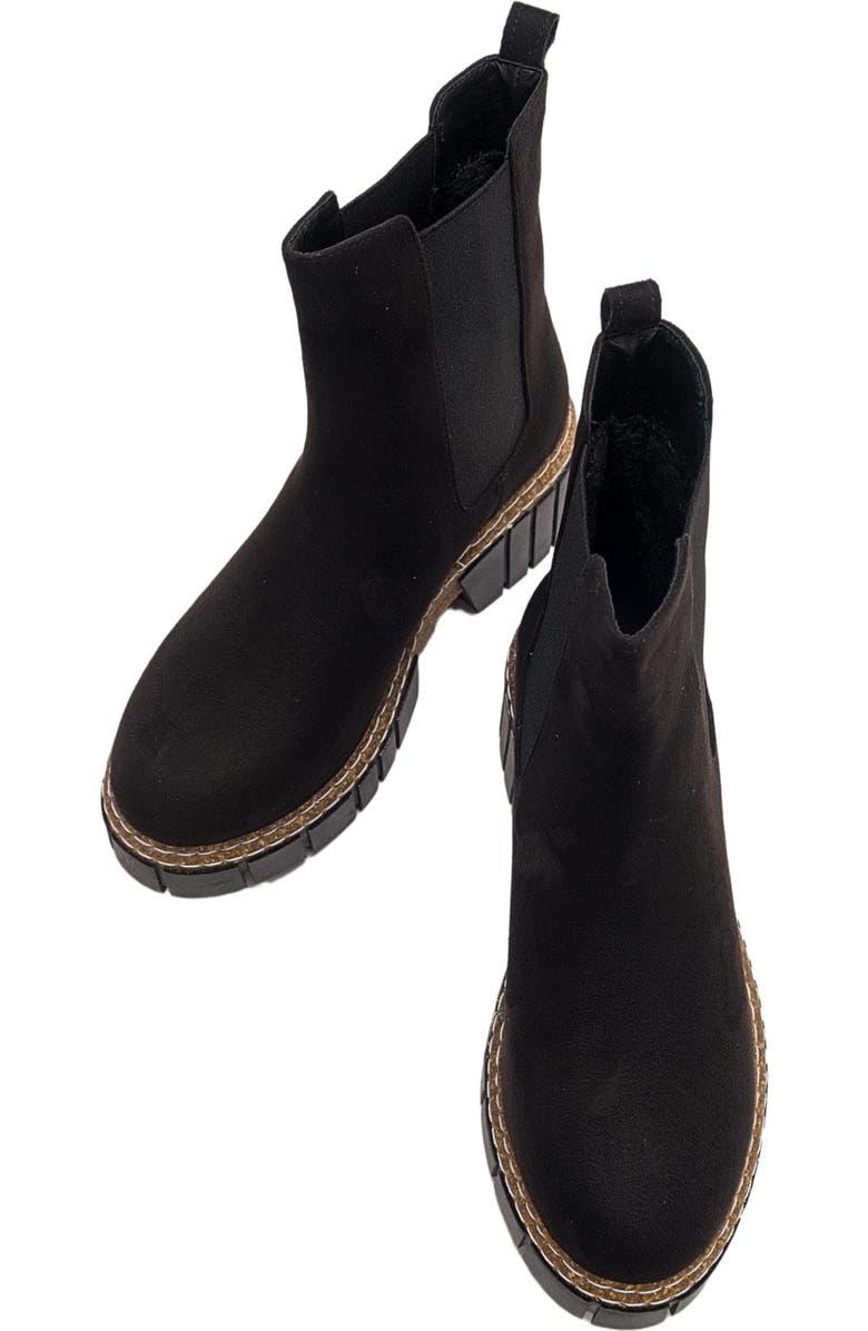 Prologue Shoes Luz Block Heel Boot, Alternate, color, Black Suede