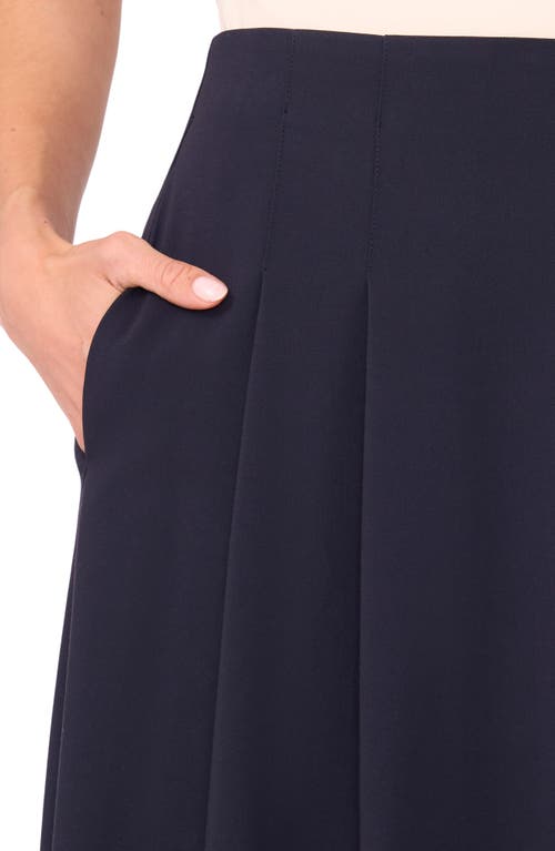 Halogenr Halogen(r) Pleated A-line Midi Skirt