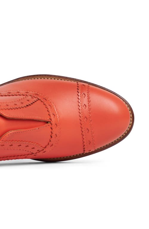 Shop The Office Of Angela Scott Ms. Arzner Slip-on In Blood Orange