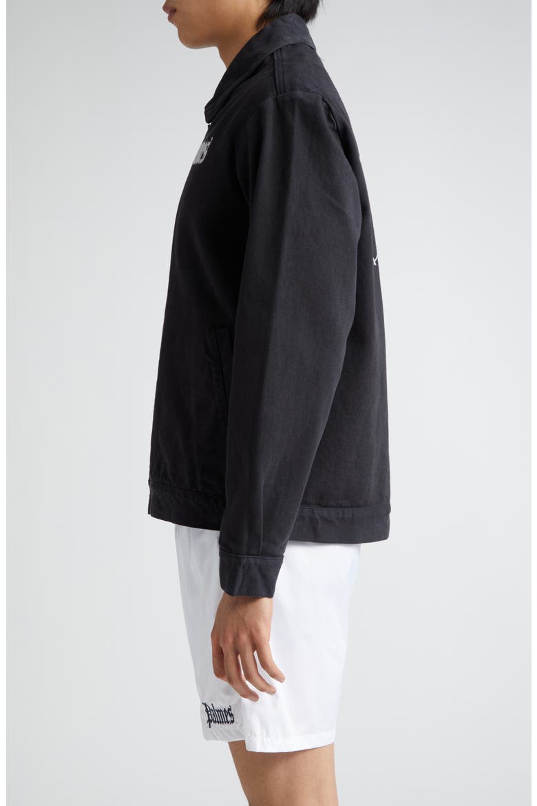 Olde Organic Cotton Jacket, Alternate, color, BLACK