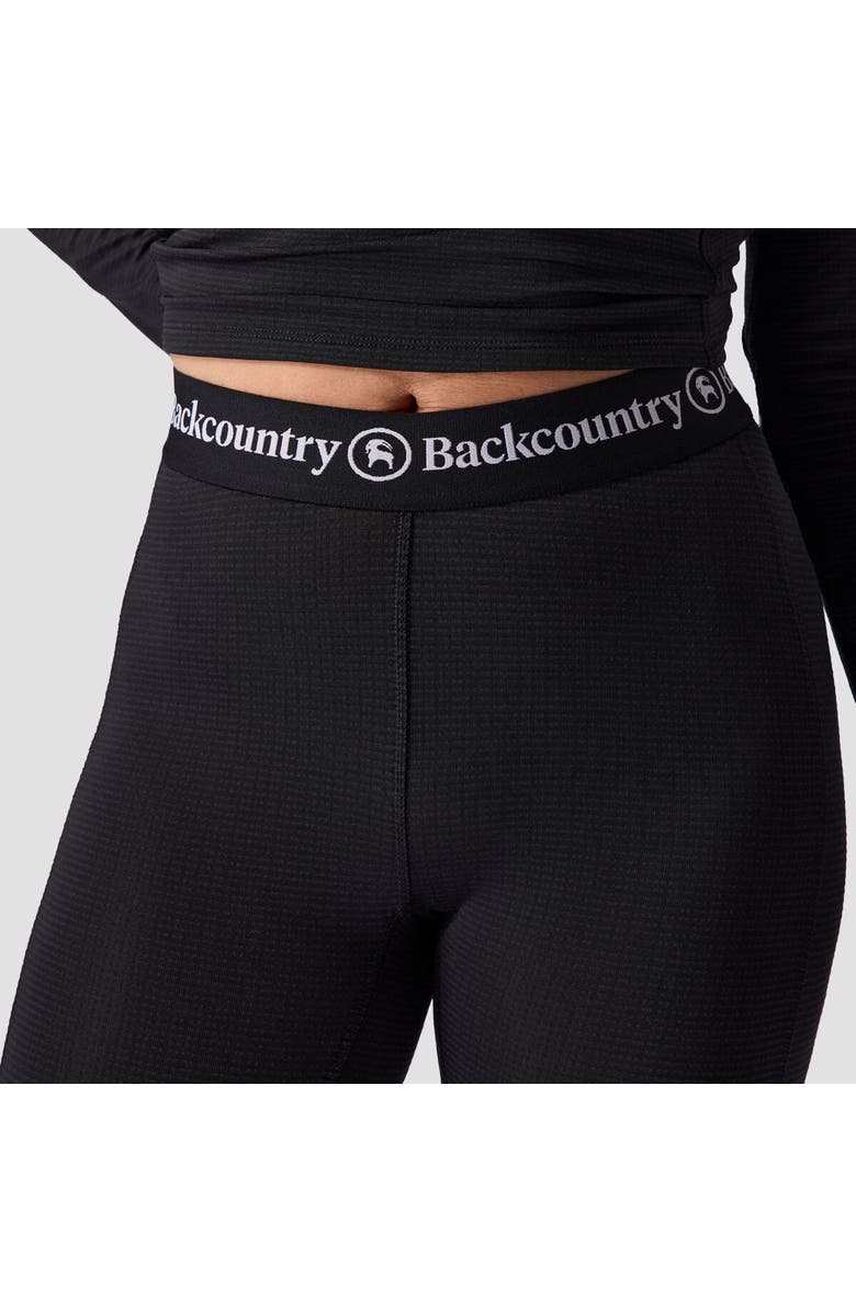 Backcountry Pines Microgrid Ultra-Lt Baselayer Bottom - Women's, Alternate, color, Black