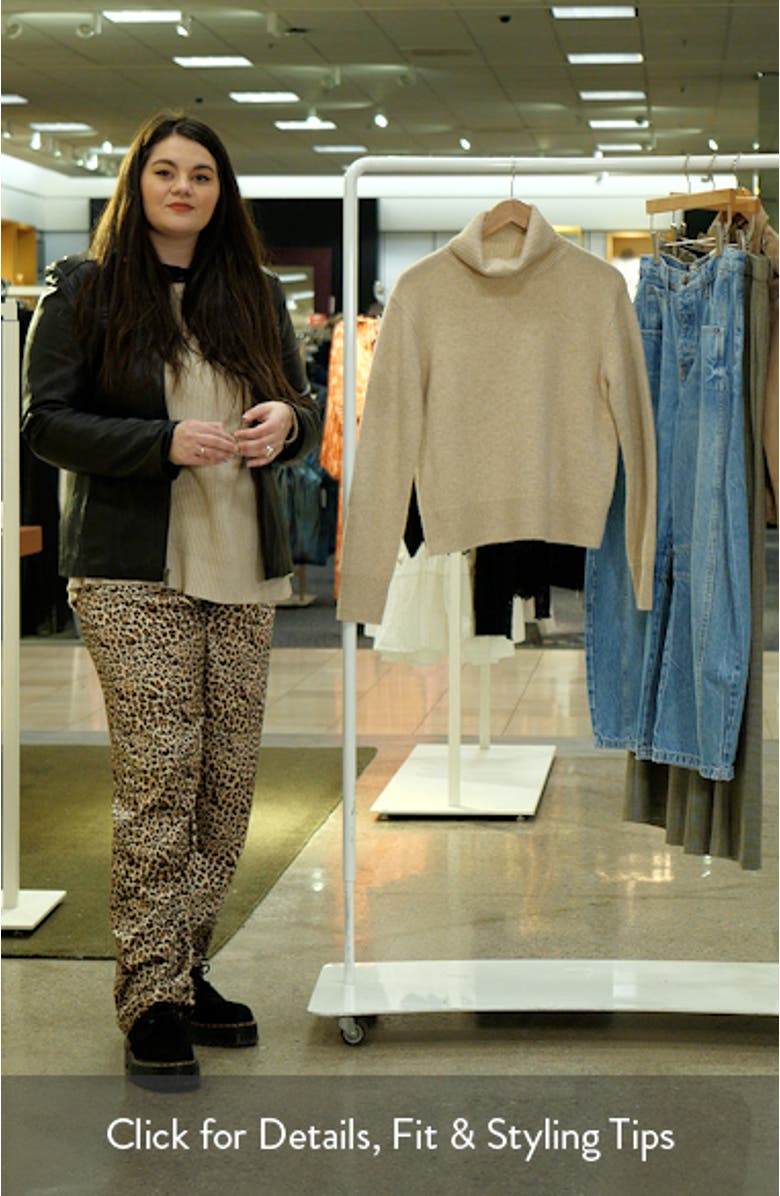 Cashmere Turtleneck Sweater, sales video thumbnail