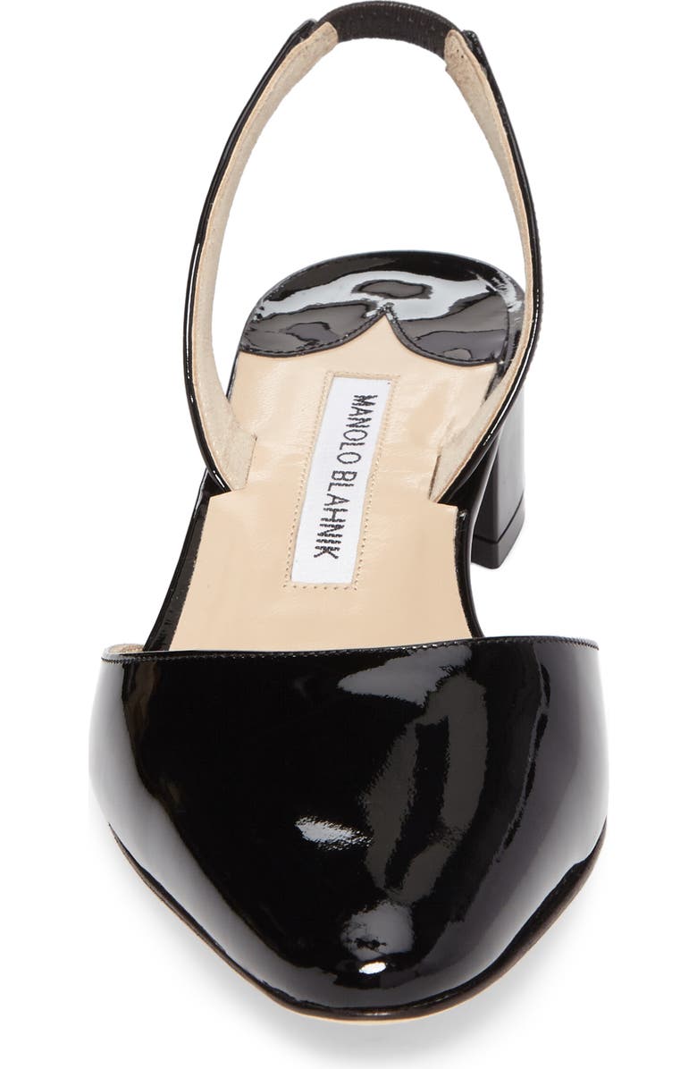 Manolo Blahnik Aspro Block Heel Pump, Alternate, color,