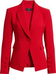 Tahari ASL One-Button Blazer