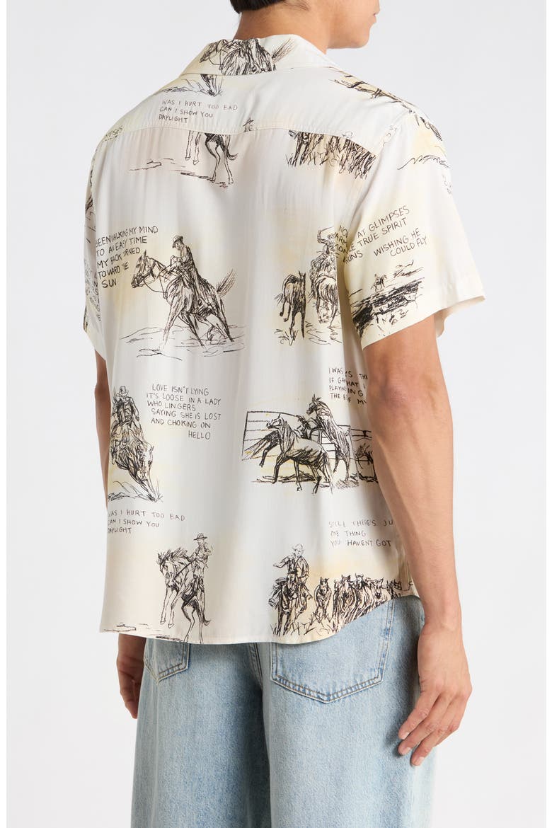 Best of My Time Camp Shirt, Alternate, color, NATURAL