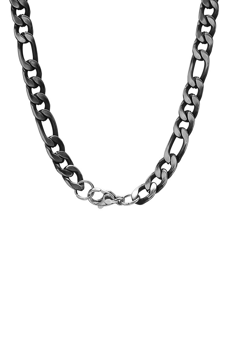 HMY JEWELRY Men's Curb Chain Necklace, Alternate, color, 