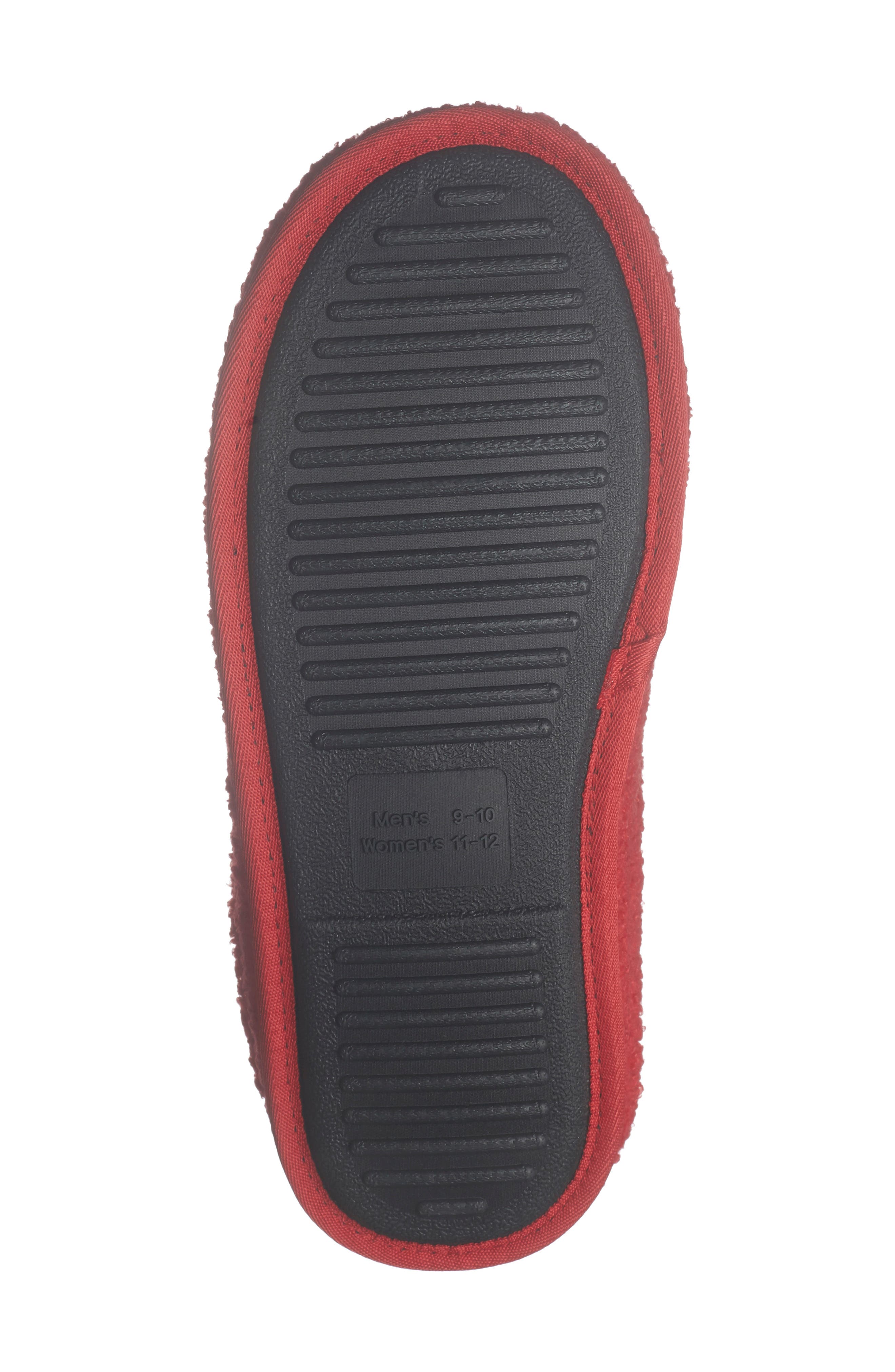 Cozy Crew Slipper, Alternate, color, RED