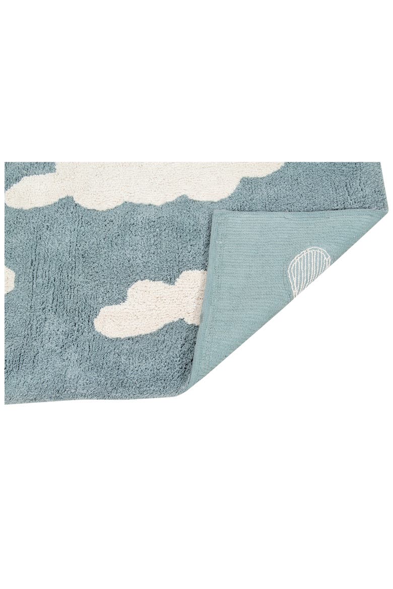 Clouds Rug, Alternate, color, CLOUDS VINTAGE BLUE